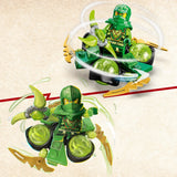 LEGO 71779 NINJAGO Lloyd's Dragon Power Spinjitzu Spin Set, Ninja Spinning Toy, Small Gift for Kids aged 6 Plus Years Old, with Collectible Lloyd Minifigure