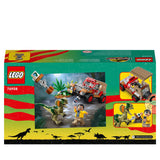 LEGO 76958 Jurassic Park Dilophosaurus Ambush Dinosaur Toy for Boys, Girls, Kids 6 Plus Years Old, with Dino Figure and Jeep Car Toy, 30th Anniversary Collection Set