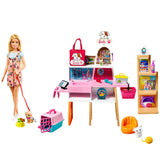 Mattel - Barbie Pet Boutique Playset with 4 Pets