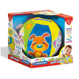 Clementoni - Animal Friends Musical Ball - Baby Activity Toy