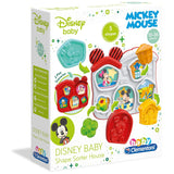 Clementoni - Disney Baby Mickey Mouse & Minnie Mouse Shape Sorter House- Mod: CLM17266