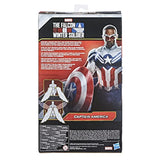 HASBRO - Marvel Studios Avengers Titan Hero Series Captain America Action Figure, 30-cm Toy, Includes Wings, for Children Aged 4 and Up