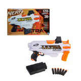 NERF Ultra Amp Motorized Blaster, 6-Dart Clip, 6 Darts