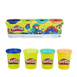 Play-Doh 4-Pack of 4-Ounce Cans (Wild Colors)