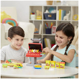 Play-Doh Kitchen Creations Grill 'n Stamp Playset for Kids 3 Years and Up with 6 Non-Toxic Colors