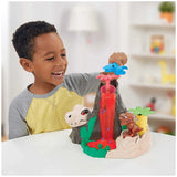 Play-Doh Slime Dino Crew Lava Bones Island Volcano Playset for Kids 4 Years and Up, Non-Toxic