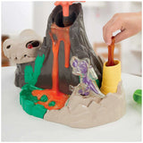 Play-Doh Slime Dino Crew Lava Bones Island Volcano Playset for Kids 4 Years and Up, Non-Toxic