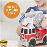 Play-Doh Wheels Fire Engine Playset with 2 Cans of Non-Toxic Modeling Compound - Mod: HSBF06495L0