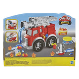 Play-Doh Wheels Fire Engine Playset with 2 Cans of Non-Toxic Modeling Compound - Mod: HSBF06495L0