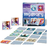 Ravensburger disney frozen memory game - matching picture snap pairs for kids age 3 years up - educational todder toy multicolor 20890